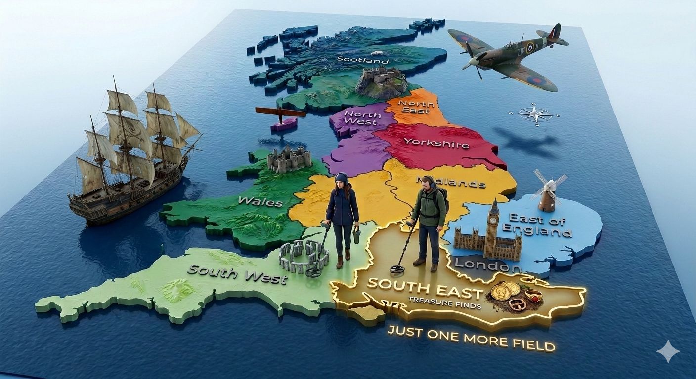 Just One More Field - UK Regions Map